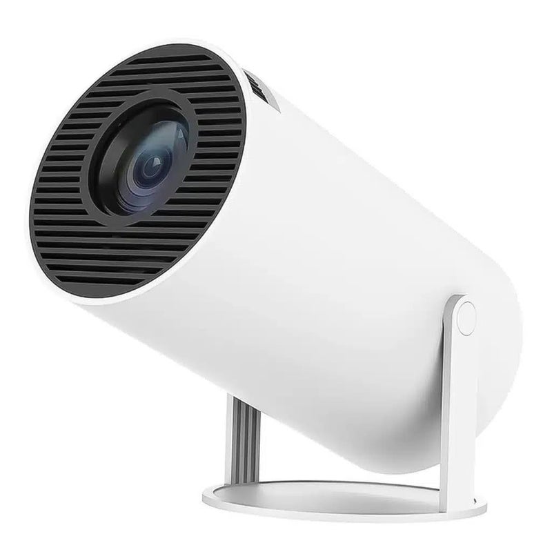 تريدجيت جهاز عرض ذكي صغير يعمل بنظام أندرويد بدقة 4K 1080P، يدعم شبكات واي فاي 5G وبلوتوث، مزود بحامل قابل للدوران 210 درجة، ضبط تلقائي للتركيز، محاذاة الشاشة، محمول ومقاوم للغبار، مثالي للسينما المنزلية والمكتب - Image 4